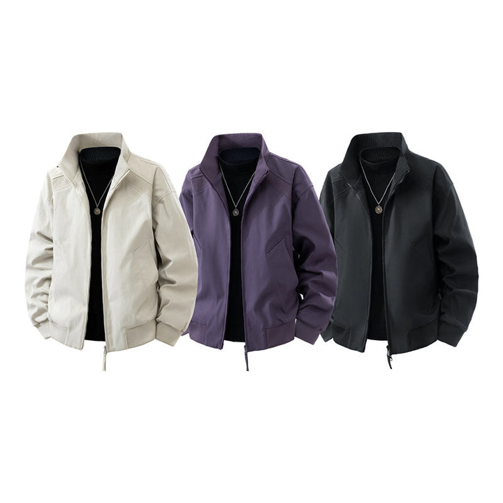 Herren Hochgeschlossene Freizeitjacke Drune