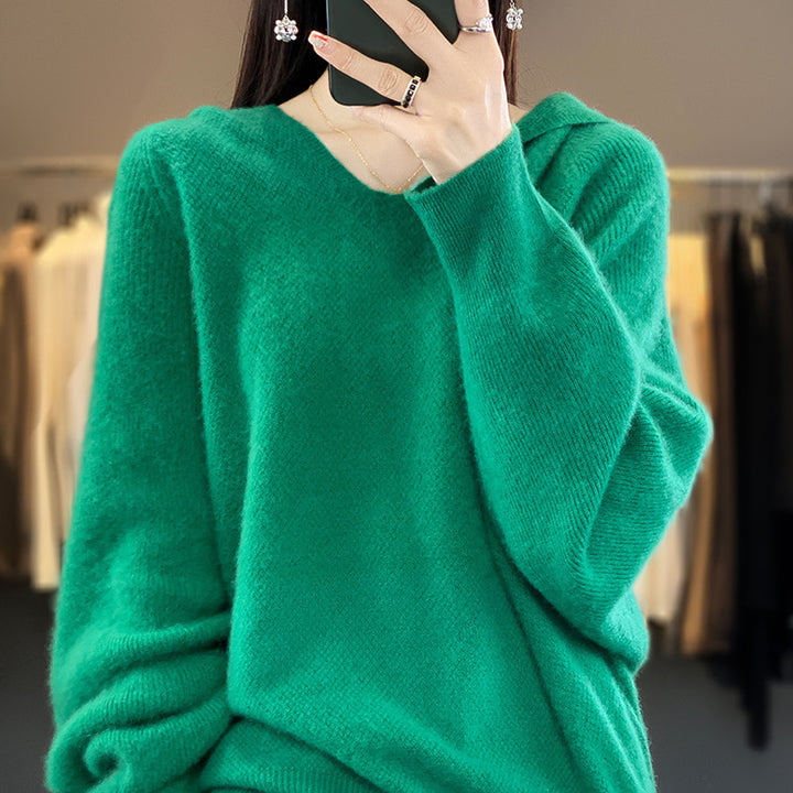 Damen Kuscheliger Rollkragenpullover Drune