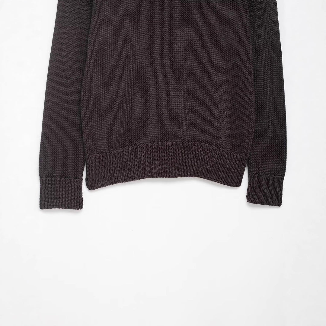 Damen lässiger Pullover mit Oversized-Schnitt und strukturiertem Muster Drune