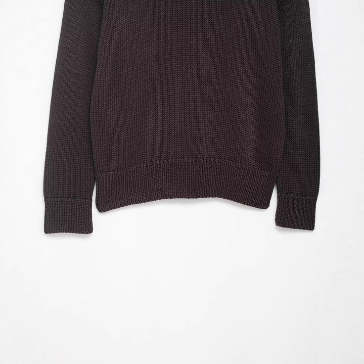 Damen lässiger Pullover mit Oversized-Schnitt und strukturiertem Muster Drune