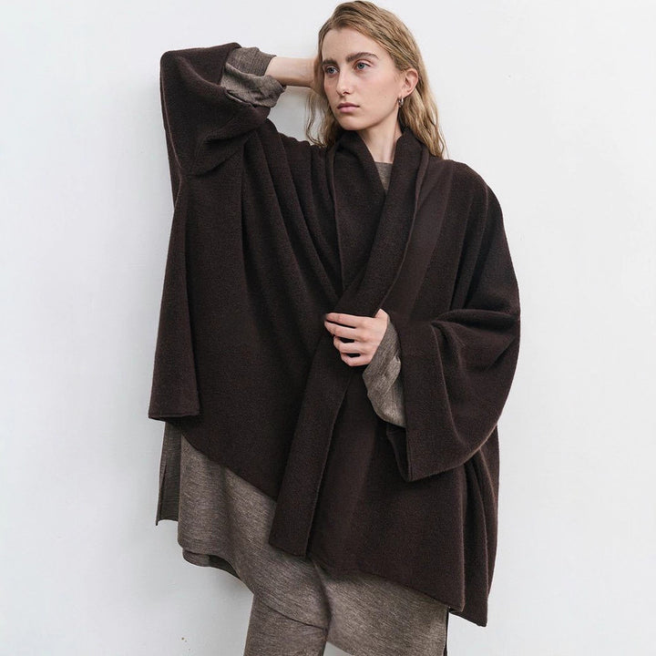 Damen eleganter strapazierfähiger Strickmantel Drune