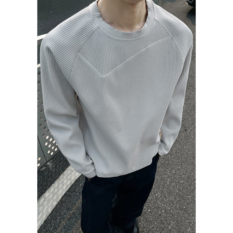 Herren Modischer Sweatshirt mit strukturiertem Design Drune