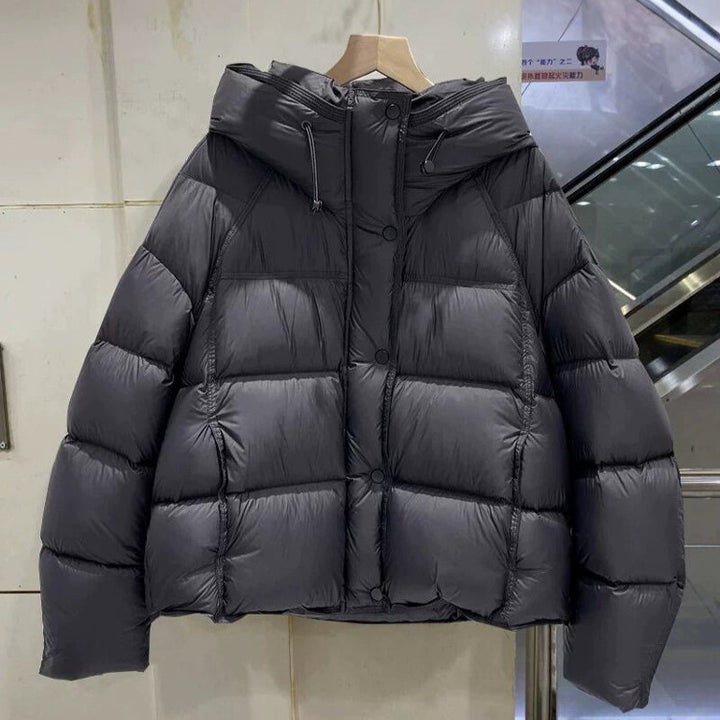Damen Steppjacke mit Kapuze Drune