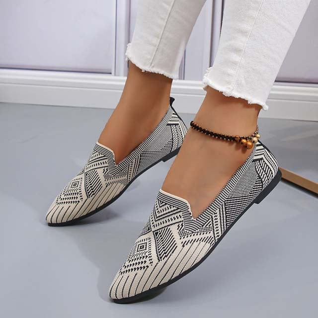 Drune | Mesh-Schuhe Mit Spitzer Spitze