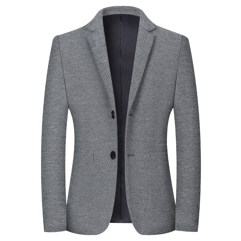 Herren Klassischer Blazer aus hochwertigem Materialmix Drune
