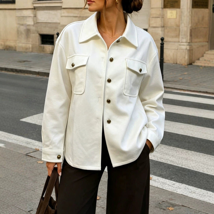 Damen Urbane Overshirt Drune