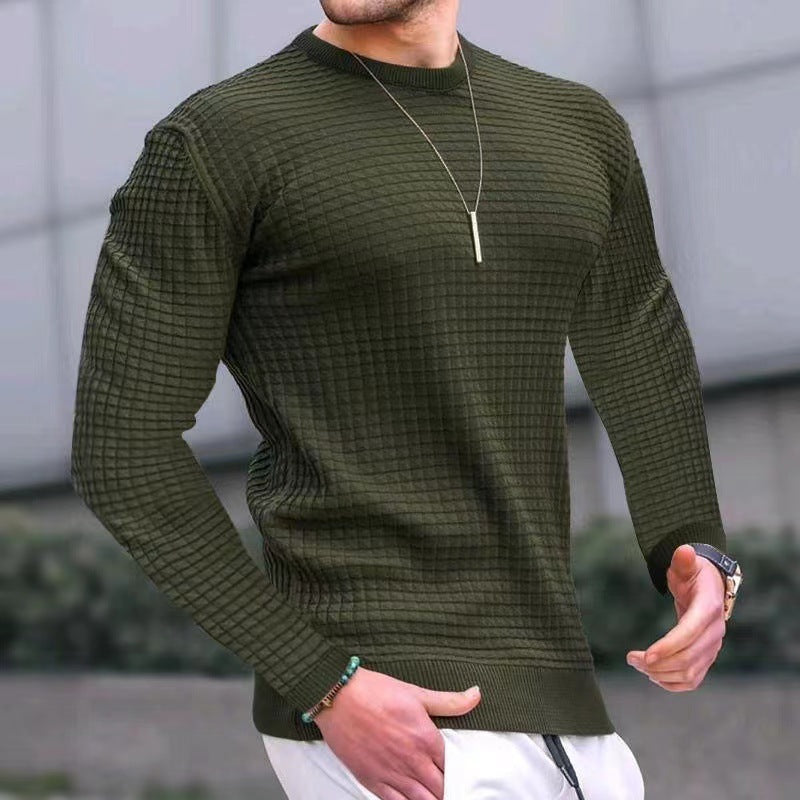 Herren Strickpullover im strukturierten Design Drune