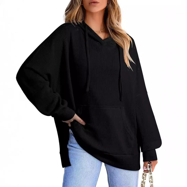 Damen Oversized Kapuzenpullover Drune