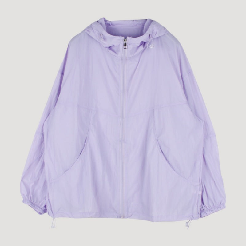 Damen sportliche Übergangsjacke mit verstellbarem Kordelzug Drune