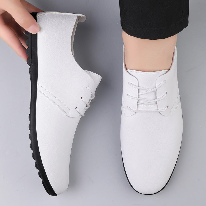 Damen Elegante Schnürschuhe aus hochwertigem Leder mit rutschfester Sohle Drune