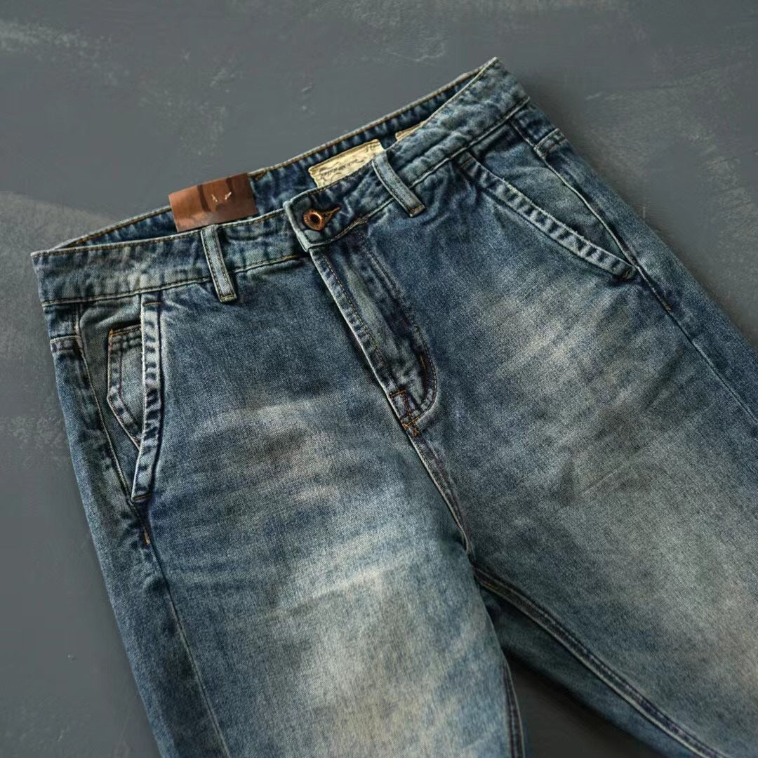 Herren Moderne Relaxed Fit Jeans Drune