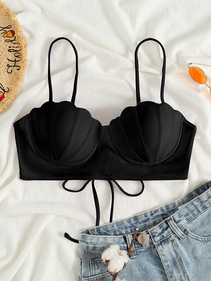 Damen Bikinoberteil mit Rüschen-Design Drune