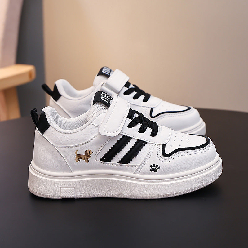 Damen Sneaker mit praktischem Klettverschluss und niedlichem Tiermotiv Drune