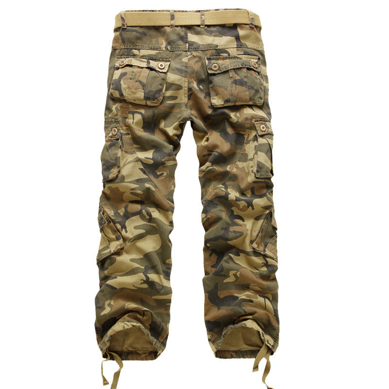 Herren Cargo-Hose mit elastischem Bund und vielseitigen Taschen Drune