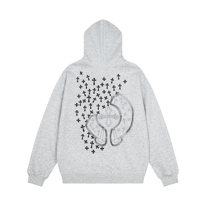 Damen Kapuzensweatshirt Drune