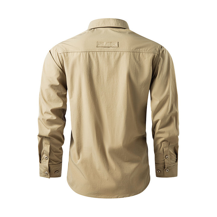 Herren Funktionales Outdoor-Hemd Drune