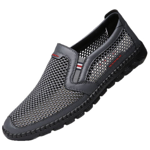 Herren Slip-On Mesh Lauf Schuhe Drune