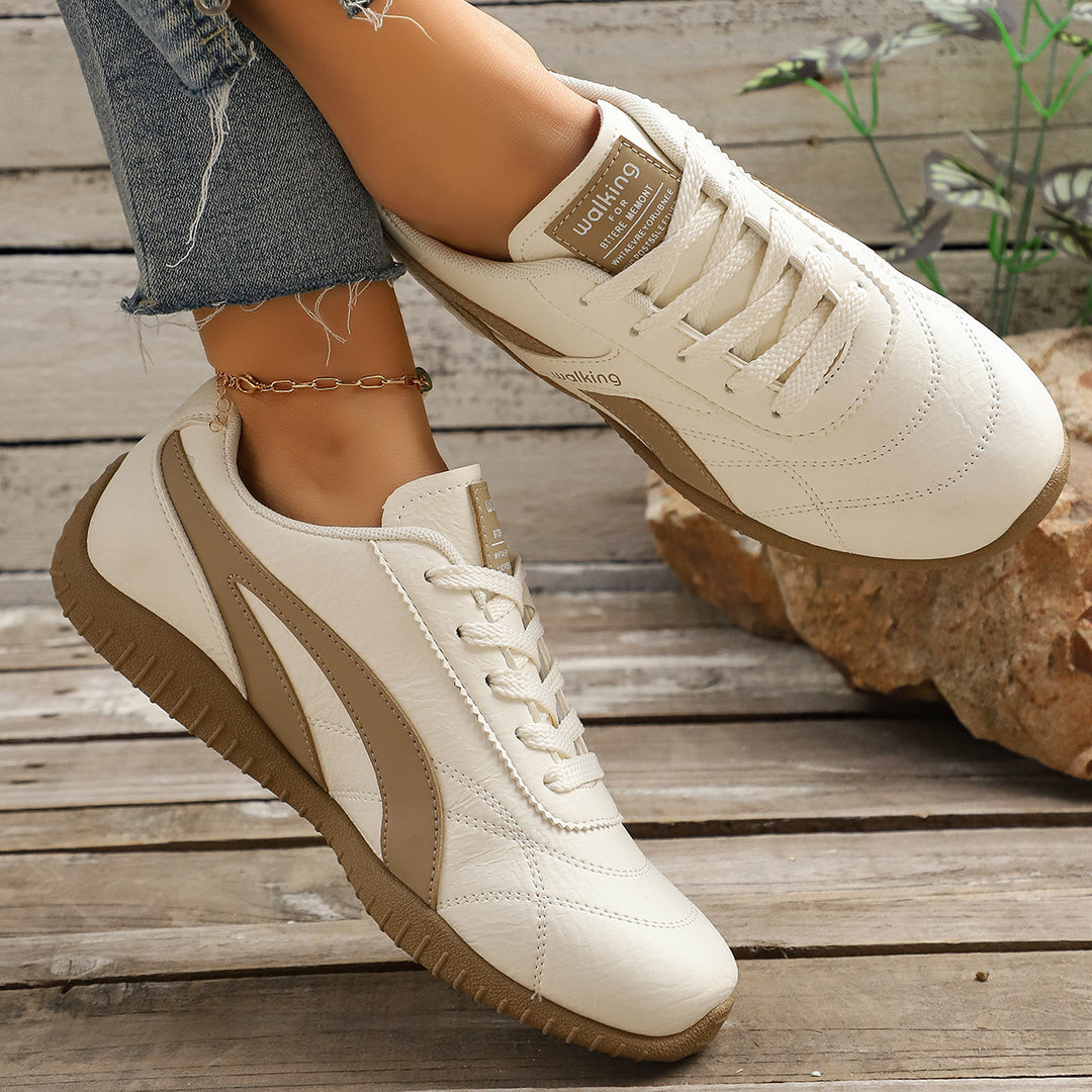 Damen Sportlicher Komfort-Sneaker mit retro-inspirierter Laufsohle Drune