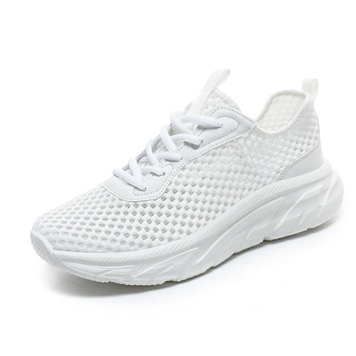 Unisex nan atmungsaktiver Sportschuh mit luftigem Netzgewebe und stoßdämpfender Laufsohle Drune