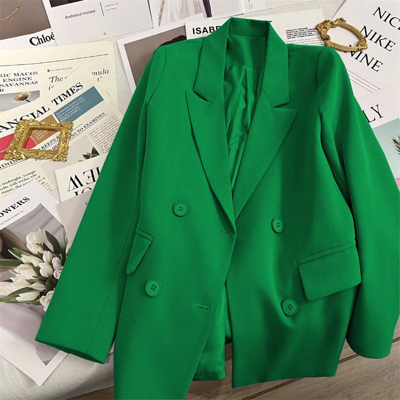 Damen Zweireihiger Blazer mit elegantem Schnitt Drune
