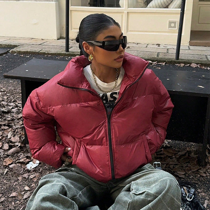 Damen Trendige Daunenjacke Drune