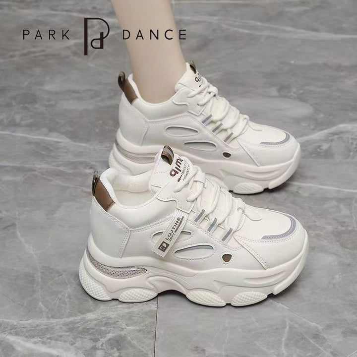Damen Sportliche Sneakers mit luftiger Mesh-Oberfläche und robuster Sohle Drune