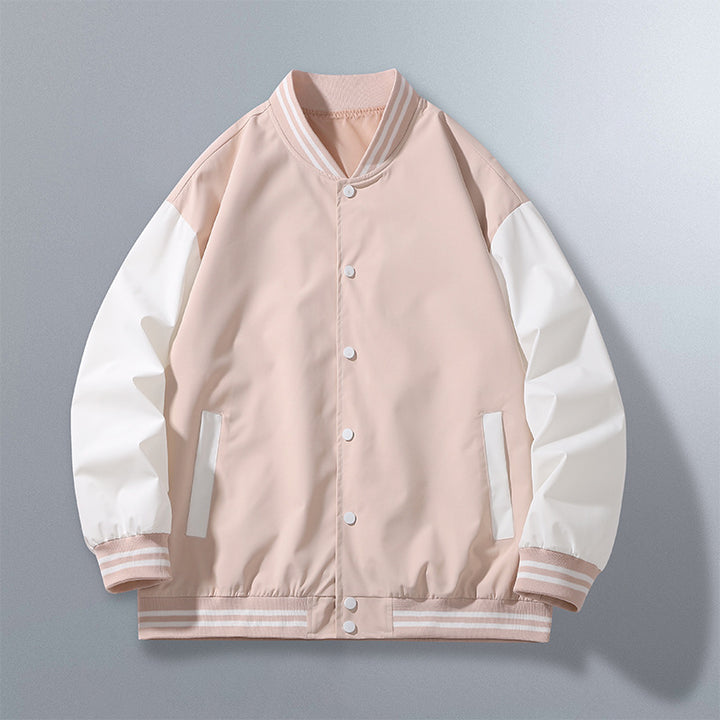 Damen Sportliche Varsityjacke Drune