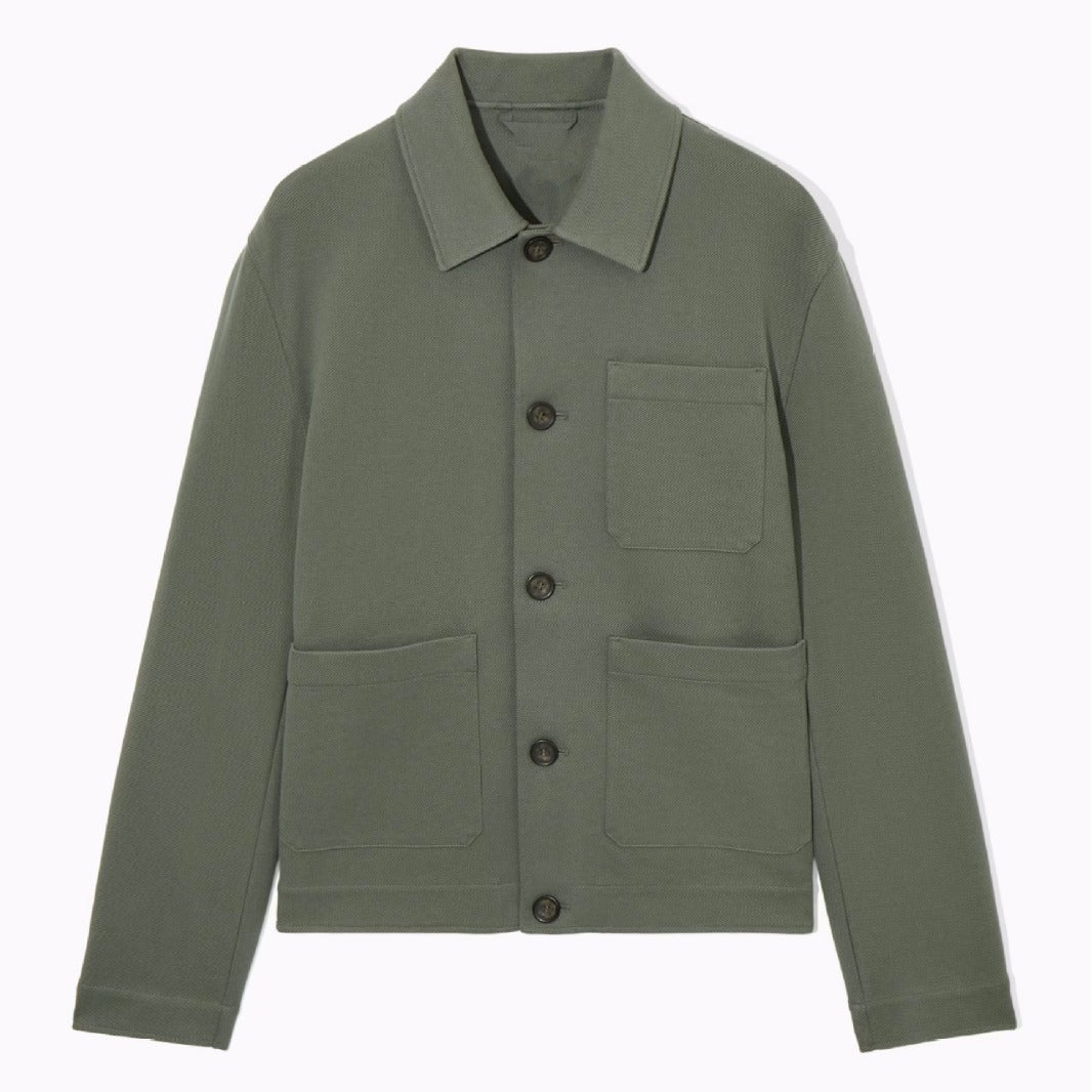 Herren modische Utility-Jacke mit praktischen Taschen und modernem Design Drune