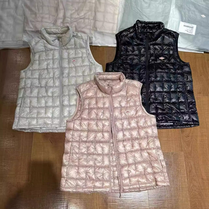 Damen Stilvolle Steppjacke mit hohem Kragen Drune