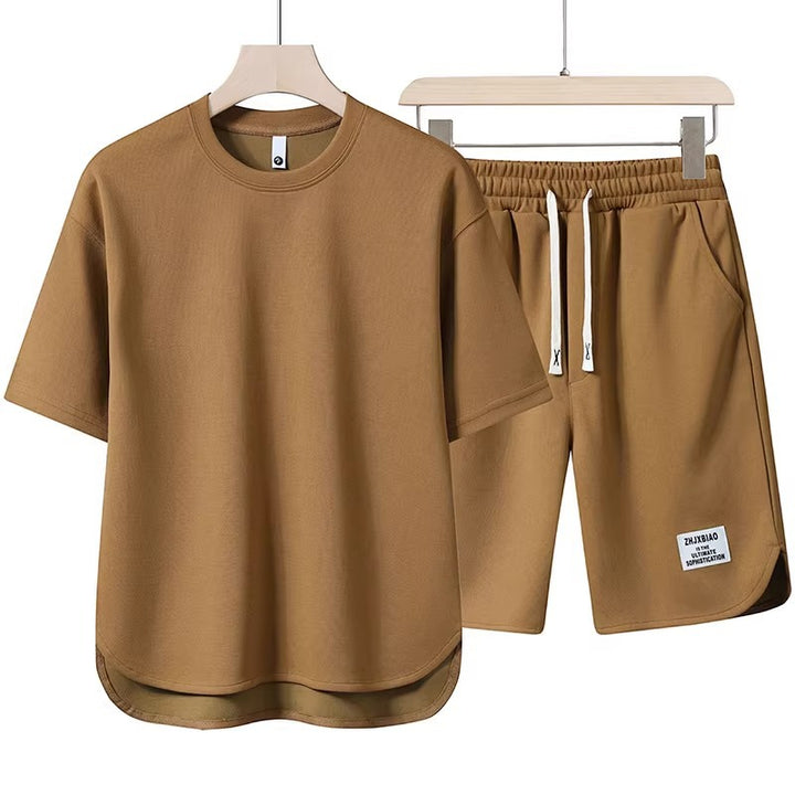 Damen lässiges Sport-Set mit praktischem Kordelzug und atmungsaktivem Material Drune