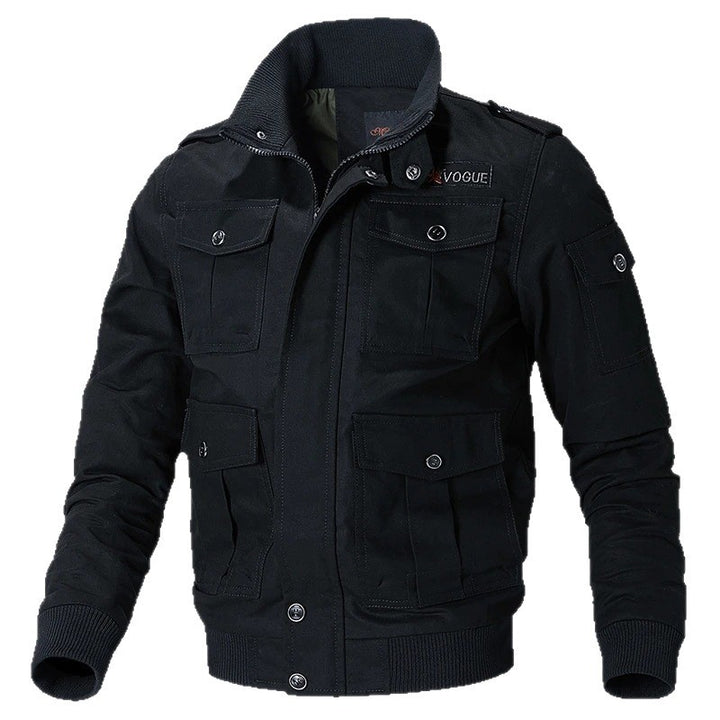 Herren Militärjacke mit zahlreichen Taschen Drune