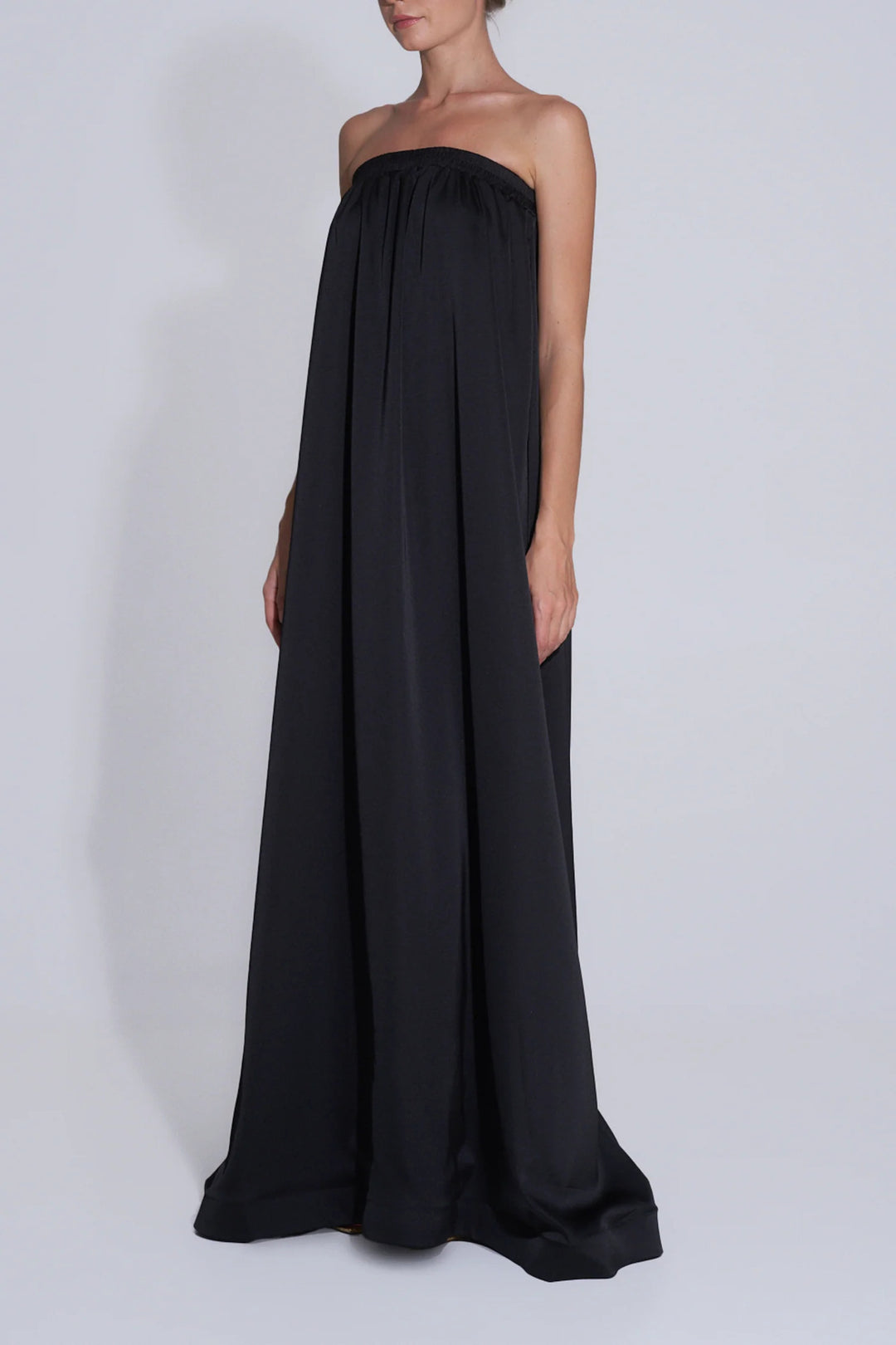 Damen Elegantes Maxikleid mit floralem Design und elastischem Oberteil Drune