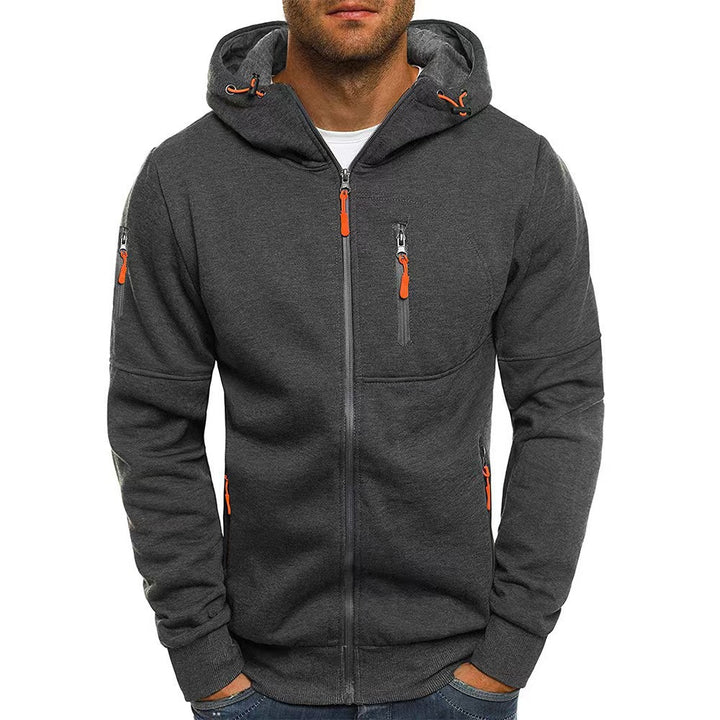 Herren Sportliche Kapuzenjacke mit praktischen Taschen Drune