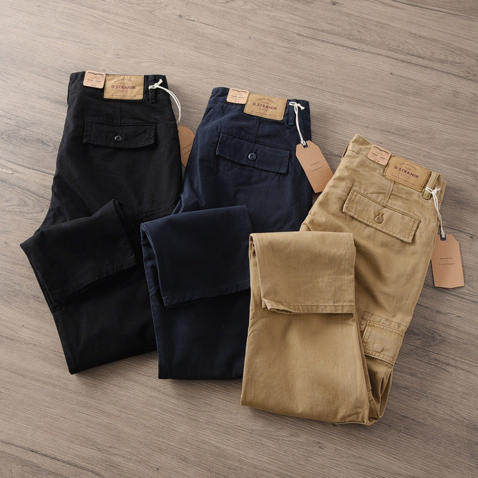 Herren Cargo-Hose mit praktischen Seitentaschen Drune