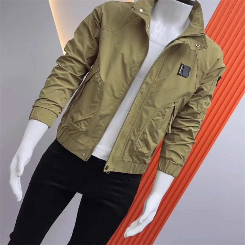 Herren Modische Bomberjacke Drune