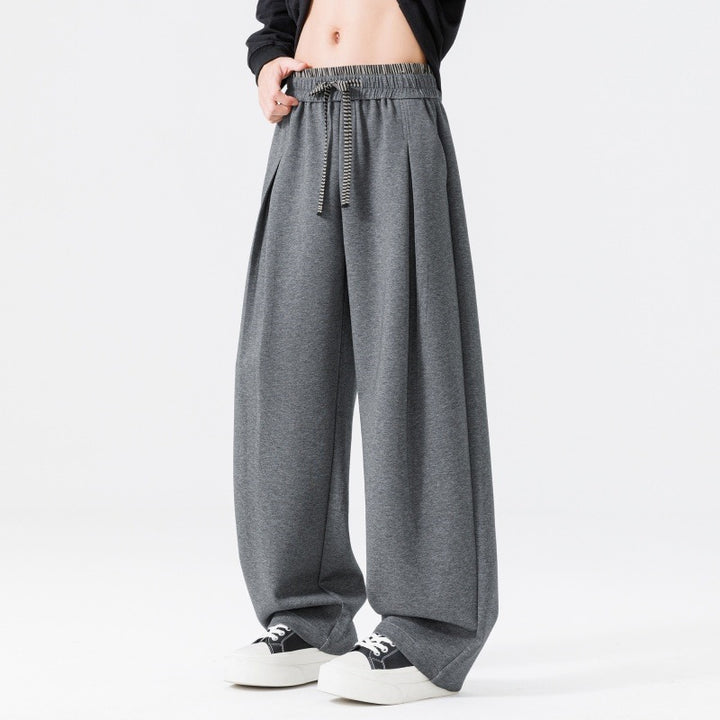 Damen Extrabreite Lounge-Sweathose mit Tunnelzug, Ballonbeinen & eingearbeiteten Seitentaschen Drune