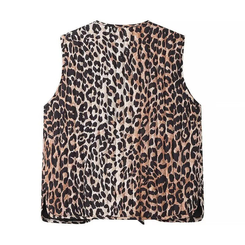Damen nan ärmelloses Chiffon-Top mit Doppelschleifen-Front und Cut-Out Drune