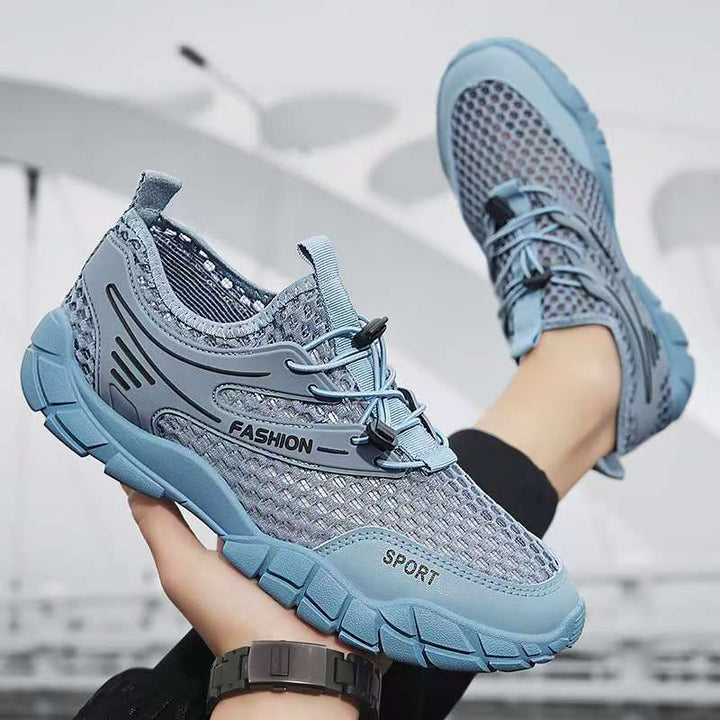 Damen Atmungsaktive Laufschuhe mit flexiblem Mesh-Obermaterial und rutschfester Sohle Drune