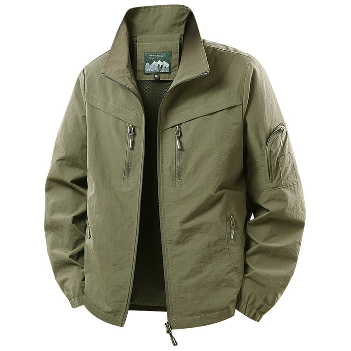 Herren Leichte strategische Outdoor-Jacke