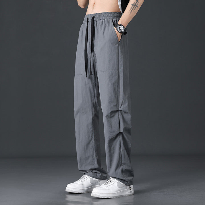 Herren Bequeme Freizeit Cargo-Hose