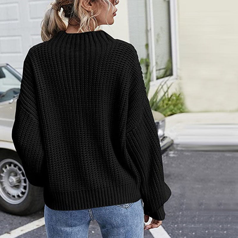 Drune | Stylischer Pullover Aus Gedrehtem Strick für Damen