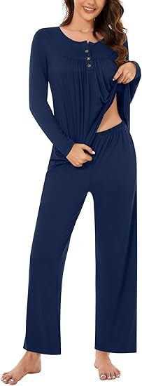 Damen Schlafanzug Set Drune