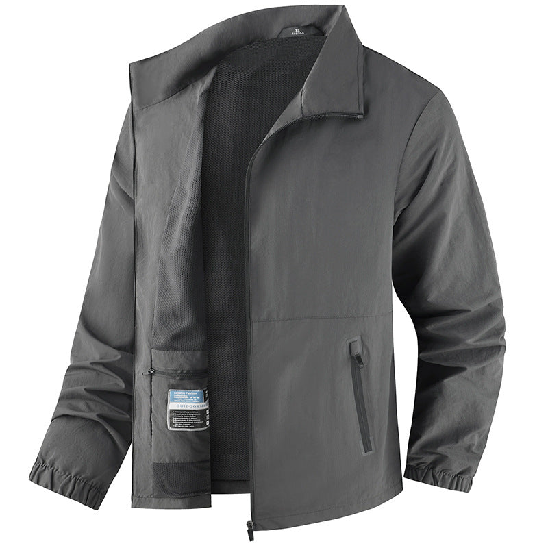 Herren Leichte Übergangsjacke mit praktischen Taschen Drune