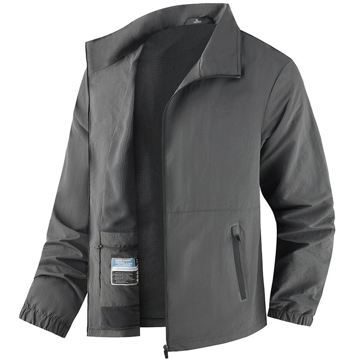 Herren Leichte Übergangsjacke mit praktischen Taschen Drune
