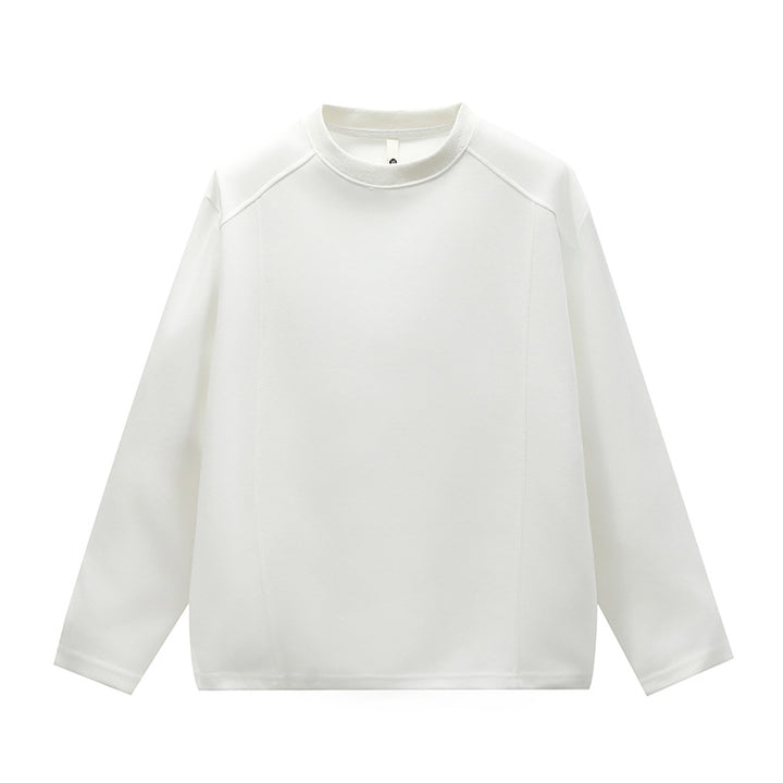 Unisex Minimalistisches Rundhals-Sweatshirt mit Raglanärmeln Drune