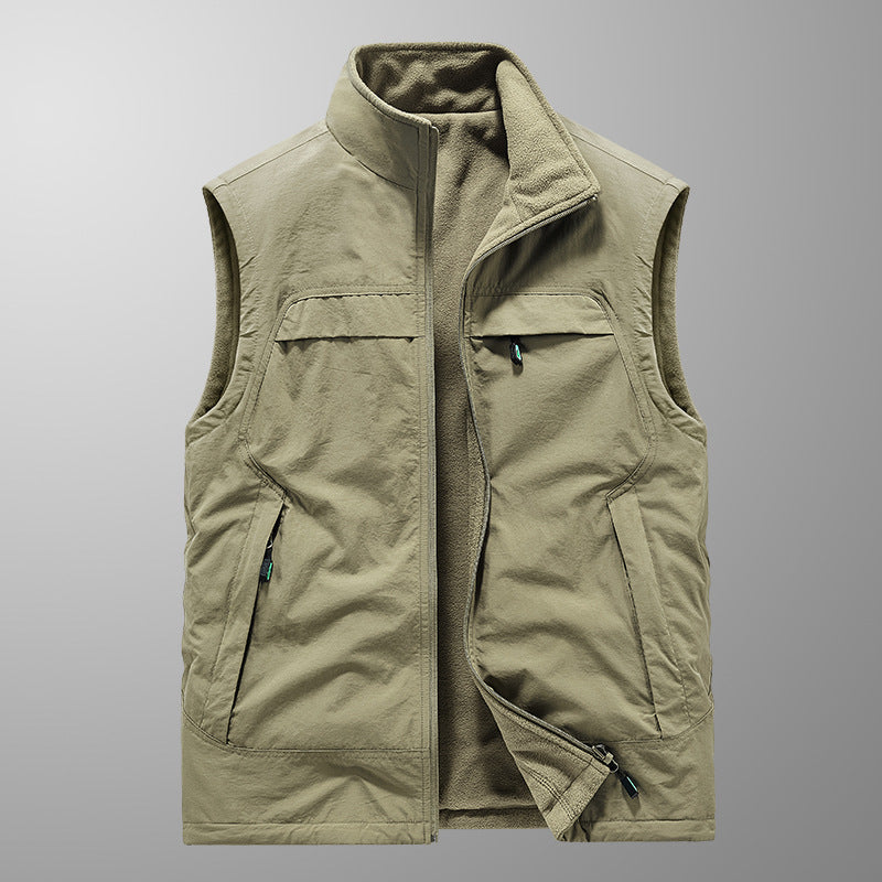 Herren Multifunktionale Fleece Weste Drune