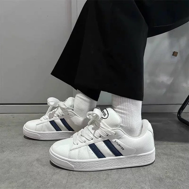 Damen Sportliche Sneaker mit klassischem Streifendesign Drune
