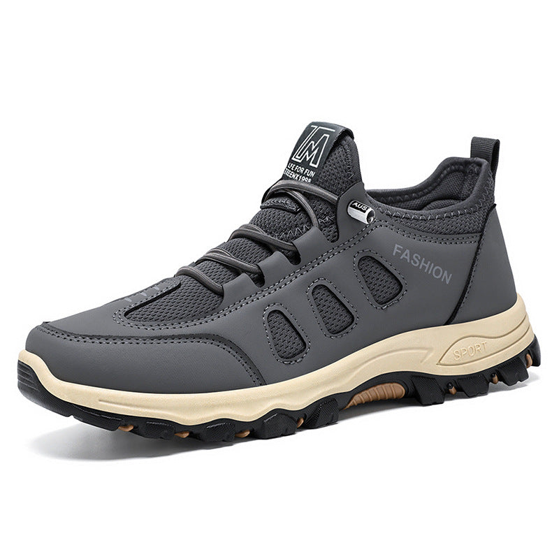 Herren nan leichte atmungsaktive Outdoor-Trail-Sneaker mit rutschfester Profilsohle Drune
