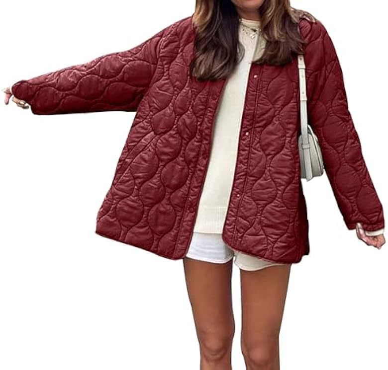 Damen gesteppte Übergangsjacke mit modernem Schnitt Drune