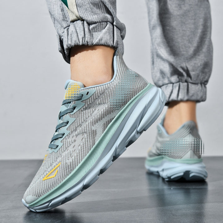 Unisex leichte Straßen-Trainingsschuhe mit gewebtem Performance-Obermaterial und dämpfender Dual-Layer-Zwischensohle Drune